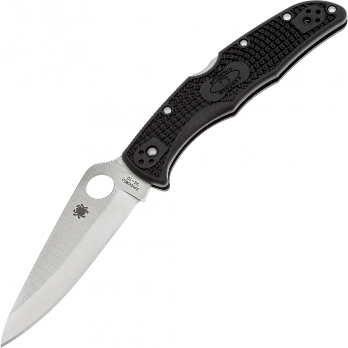 Складной нож SPYDERCO ENDURA 4 сталь VG-10, рукоять Black FRN 10PBK